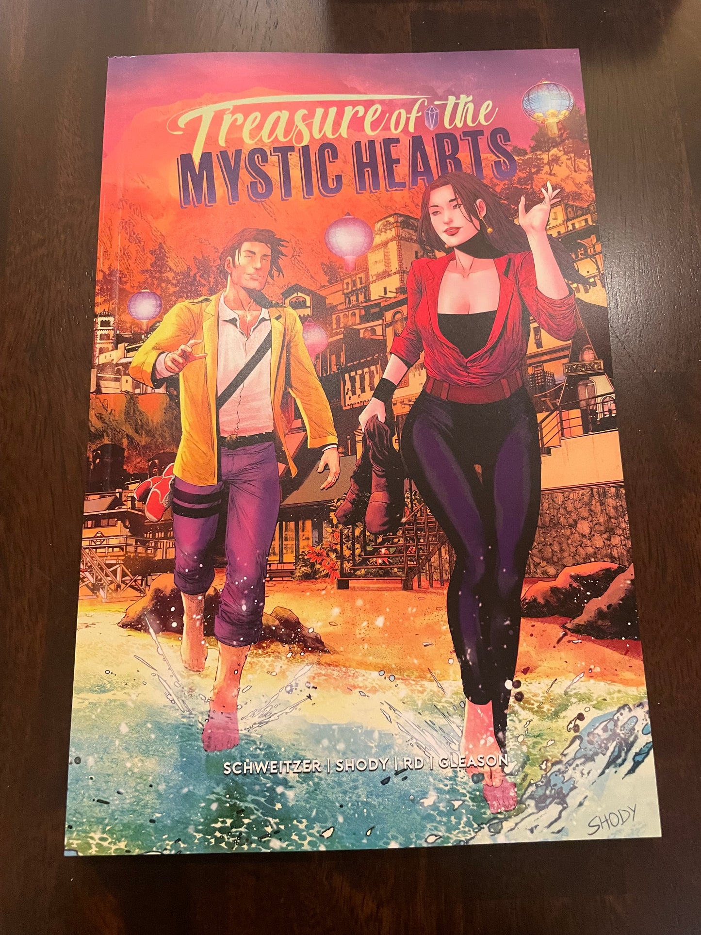 Treasure of the Mystic Hearts variant cover