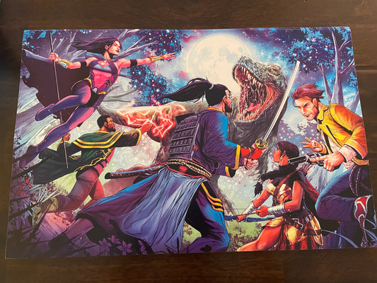 March of the Mystics large poster 11 x 17